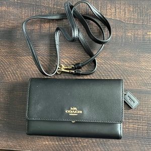 Coach Wallet with Shoulder Strap
